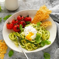 Zoodles and Egg Salad