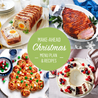 Make Ahead Christmas Menu Plan