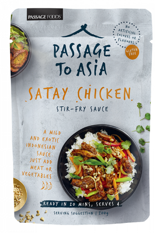 Passage to Asia Satay Chicken sauce shop