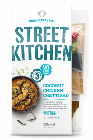 Street Kitchen Coconut Chicken Chettinad Scratch Kit