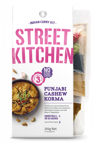 Street Kitchen Punjabi Cashew Korma 