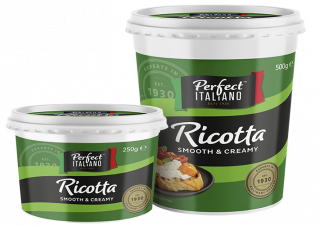 Perfect Italiano ricotta - perfect for creamy pasta, for baked cheesecakes, on toast and more