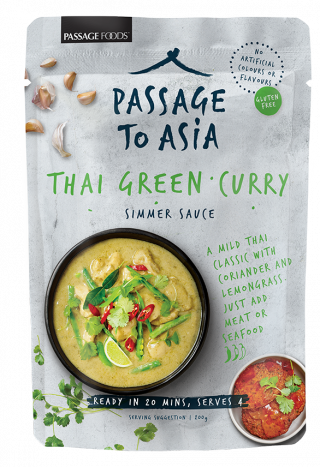 Passage to Asia Thai Green Curry recipe