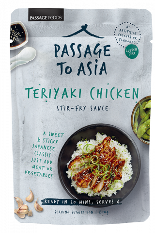 Passage to Asia Teriyaki Chicken recipe sauce