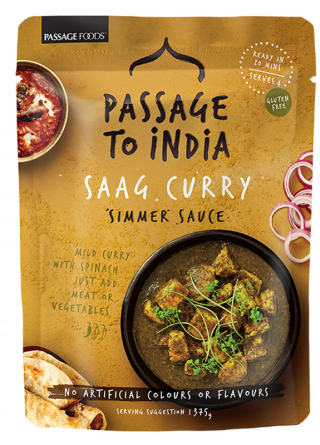 Passage to India Saag Curry