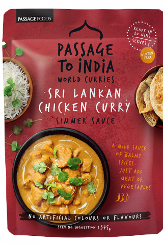 Sri Lankan Chicken Curry Simmer Sauce